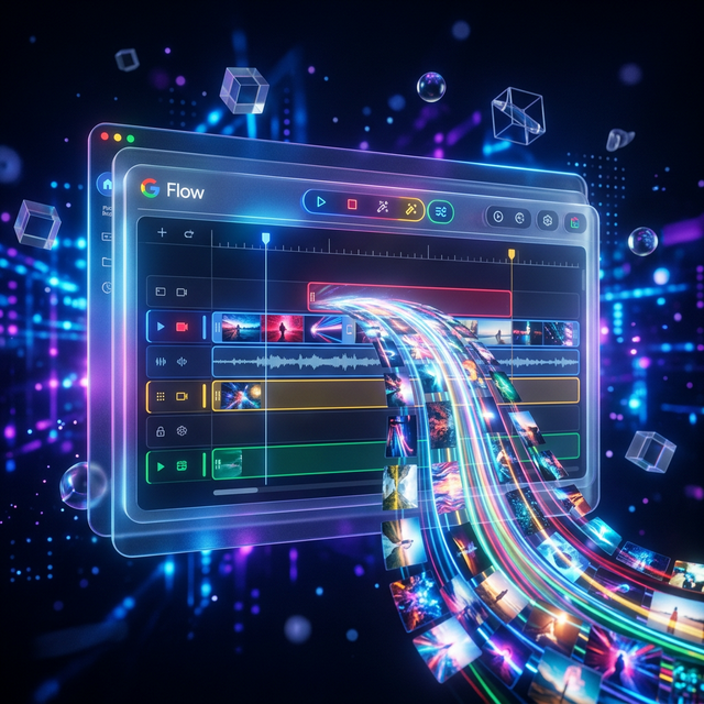 Interface de edição e geração de vídeos com inteligência artificial